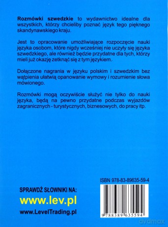 Język szwedzki na co dzień. Mini kurs językowy +CD [KSIĄŻKA]