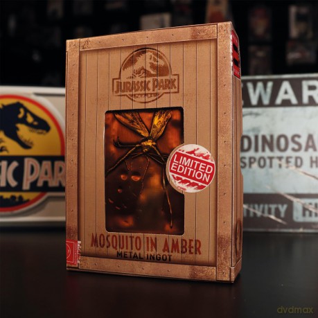 Jurassic Park Limited Edition Mosquito in Amber Ingot