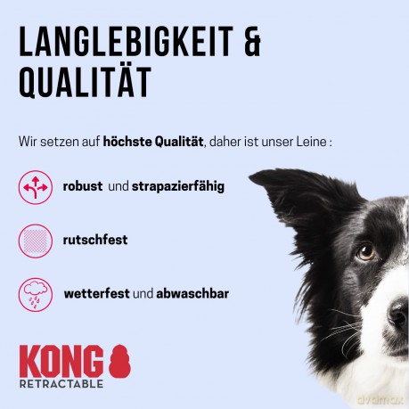 KONG - Explore flex-line 7,5 m large up to 50kg