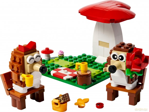 LEGO - LEGO Iconic - Hedgehog Picnic Date (40711)