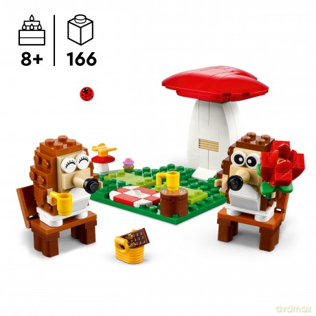 LEGO - LEGO Iconic - Hedgehog Picnic Date (40711)