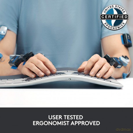 Logitech - ERGO K860 Graphite NORDIC