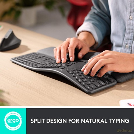 Logitech - ERGO K860 Graphite NORDIC