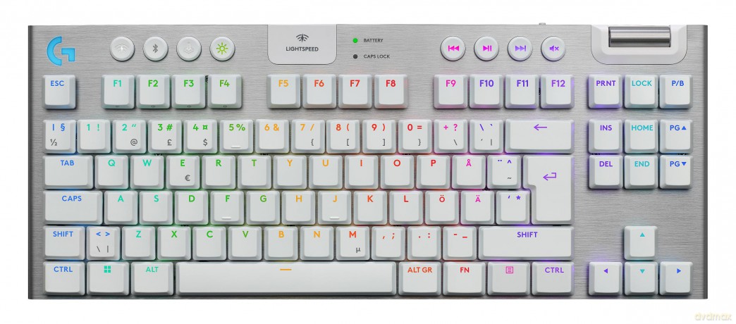 Logitech - G915 X LIGHTSPEED TKL Low-Profile Wireless Gaming Keyboard