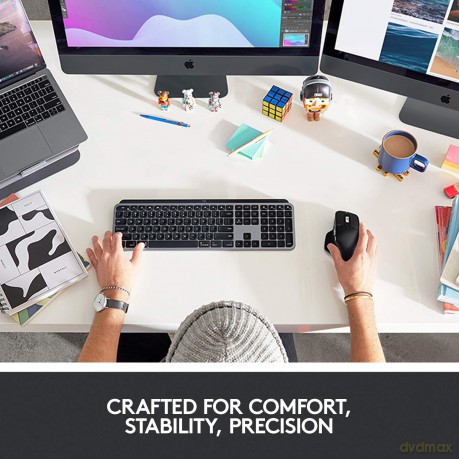 Logitech - MX Keys for Mac Space Grey Nordic