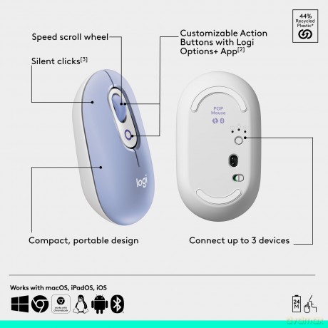 Logitech - Pop Icon Mouse