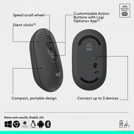 Logitech - Pop Icon Mouse