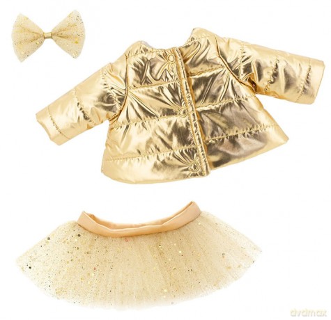 Lucky Doggy - Clothing Set: Golden Jacket - Gold