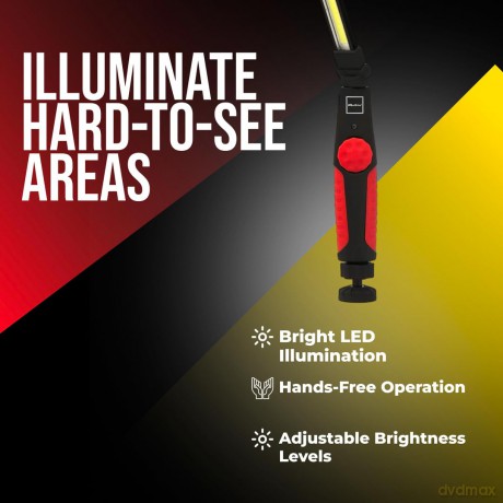 Maxshine Ultra Bright Rechargeable Foldable Paint Inspection Light/Swirl Finder