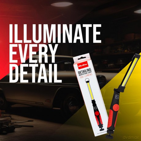 Maxshine Ultra Bright Rechargeable Foldable Paint Inspection Light/Swirl Finder