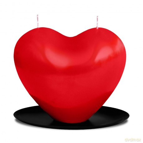 Melting Heart Candle