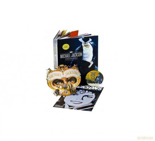 Michael Jackson Treasures - In Memory of - An amazing book with memobilia - książka w języku duńskim [CD]