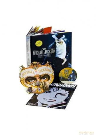Michael Jackson Treasures - In Memory of - An amazing book with memobilia - książka w języku duńskim [CD]