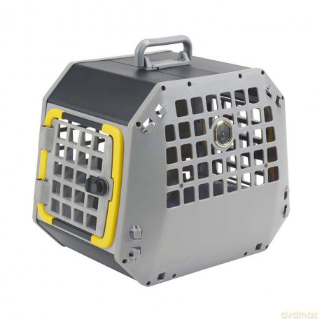 Mim - Care2 Medium Dog transport Grey 37x41x48cm