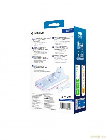 Nacon 3-in-1 Charging Station RGB White PS5
