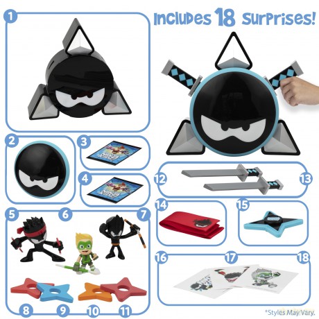 Ninja Kidz - Mystery Warrior Pack (4531) [FIGURKA]