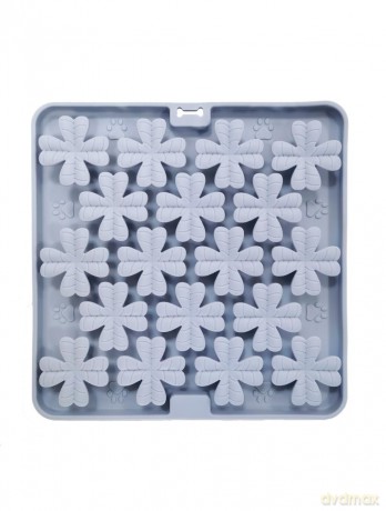 Nordic paws - Lickmat Flower - Grey - 20x20cm