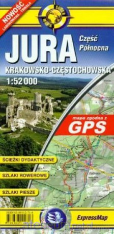 Jura Krakowsko Częstochowska Część Północna Mapa l [KSIĄŻKA]