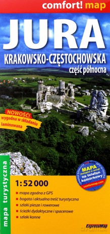 Jura Krakowsko Częstochowska Część Północna Mapa l [KSIĄŻKA]