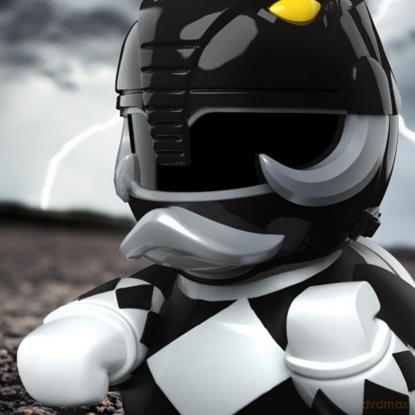 Numskull - Power Rangers Tubbz LTD ED Black Ranger [FIGURKA]
