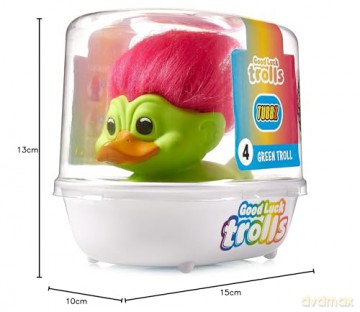 Numskull - Trolls Tubbz 1st ED Green (Pink Hair) [FIGURKA]