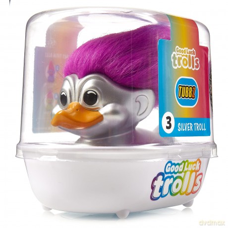 Numskull - Trolls Tubbz 1st ED Silver (Purple Hair) [FIGURKA]