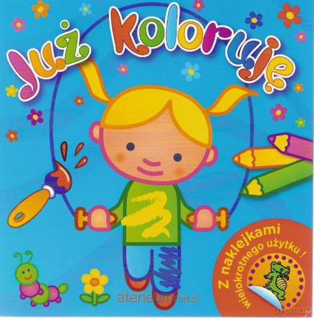 Już koloruję niebieska [KSIĄŻKA]