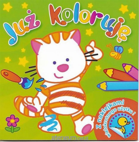 Już koloruję zielona [KSIĄŻKA]