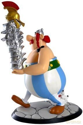 Obelix Stack Of Helmets And Dogmatix Figurine [FIGURKA]