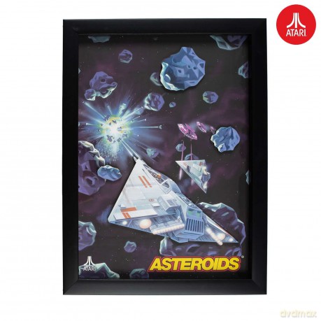 Official Atari 3D Wall Art - Asteroids Collection