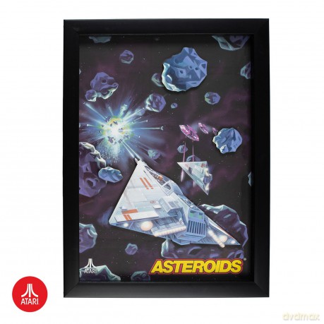 Official Atari 3D Wall Art - Asteroids Collection