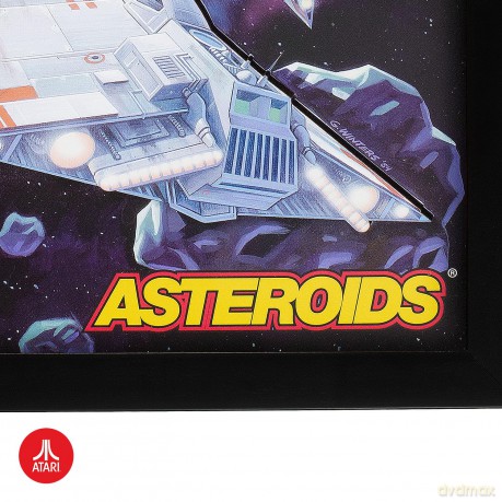 Official Atari 3D Wall Art - Asteroids Collection