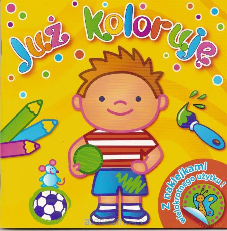 Już koloruję żółta [KSIĄŻKA]