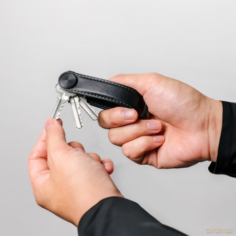 Orbitkey - Key Organiser Pro Leather - Blackout