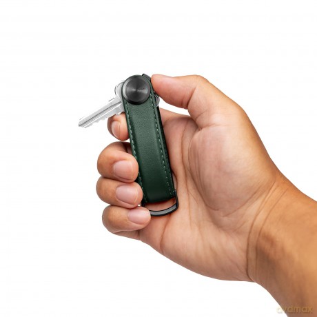Orbitkey - Key Organiser Pro Leather - Evergreen