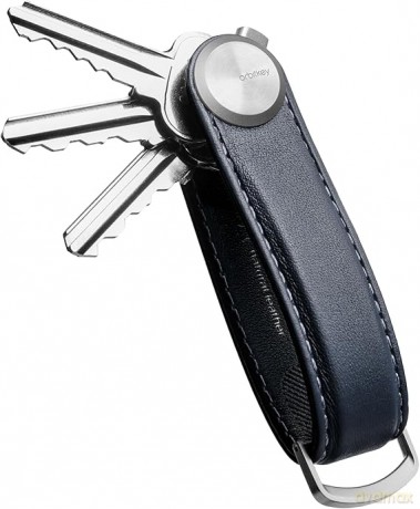 Orbitkey - Key Organiser Pro Leather - Sapphire