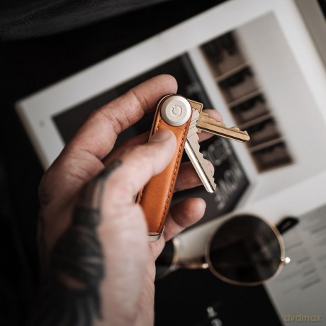 Orbitkey - Leather Key Organiser - Cognac/Tan