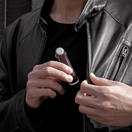 Orbitkey - Leather Key Organiser - Espresso/Brown