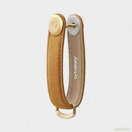 Orbitkey - Waxed Canvas Key Organiser - Golden Sand