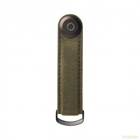 OrbitKey - Waxed Canvas Key Organiser - Khaki Green