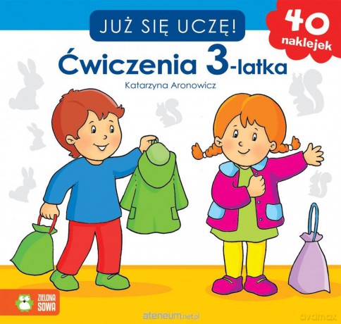 Już się uczę. Ćwiczenia 3-latka [KSIĄŻKA]