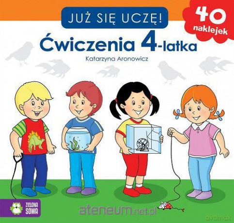 Już się uczę. Ćwiczenia 4-latka [KSIĄŻKA]