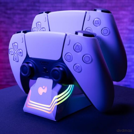 PDP Afterglow Wave Dual Charger White