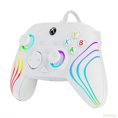 PDP Afterglow Wave Wired Controller White Licensed Xbox