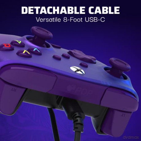 PDP Rematch Wired Controller - Purple Fade