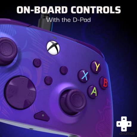 PDP Rematch Wired Controller - Purple Fade