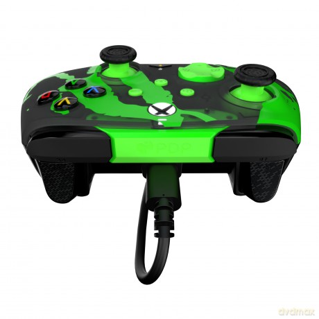 PDP Rematch Wired Controller Glow Jolt Green Xbox