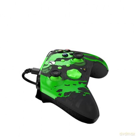 PDP Rematch Wired Controller Glow Jolt Green Xbox