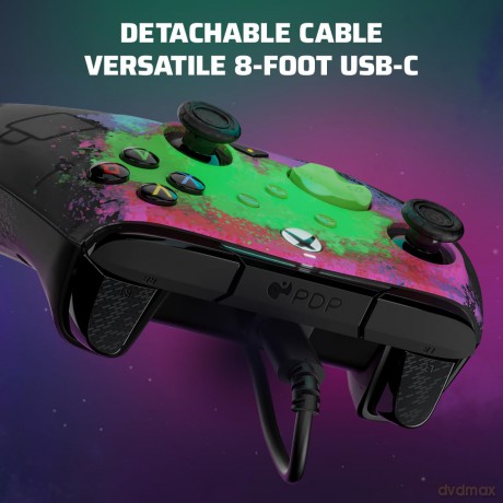 PDP Rematch Wired Controller Glow Space Dust Xbox