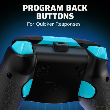 PDP Rematch Wired Controller Titan Steel GLOW Xbox